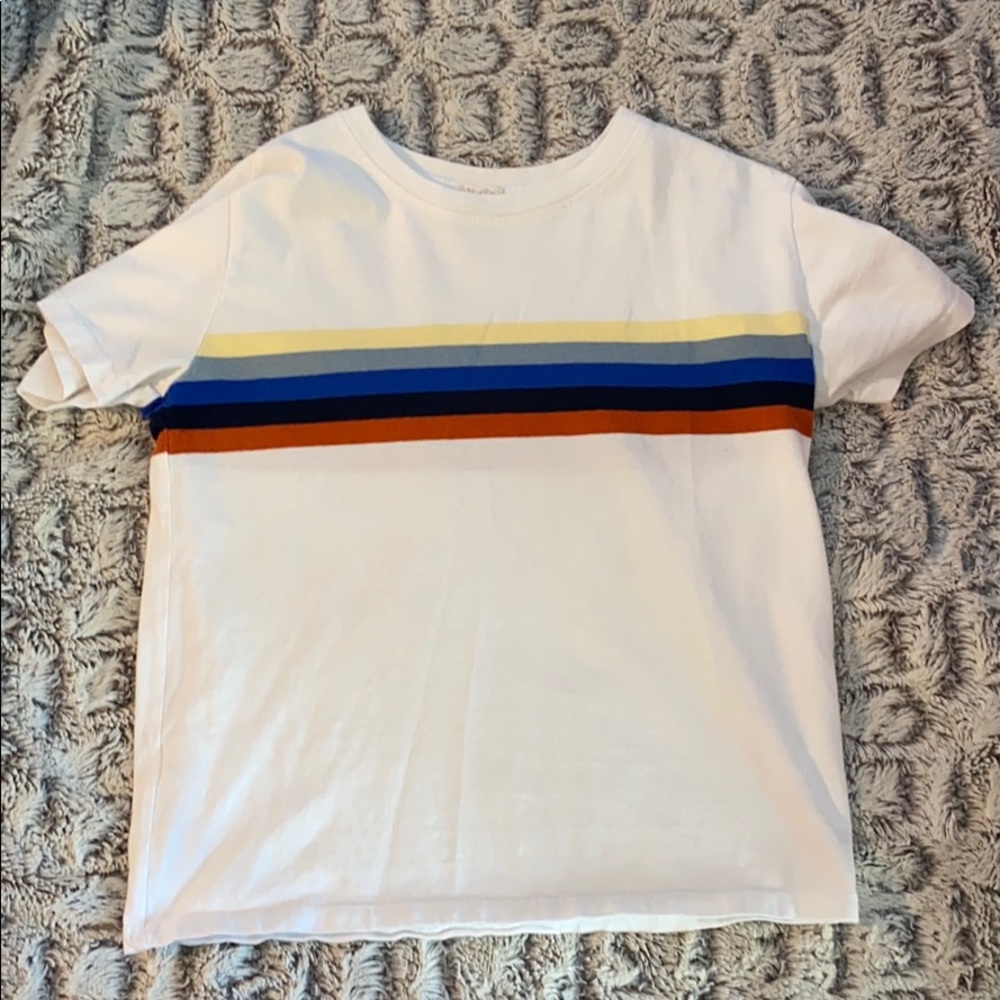 brandy melville/john galt striped tee